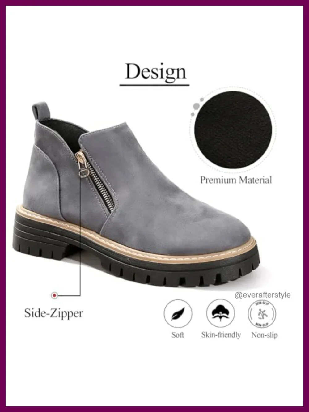 N/A chunky heel